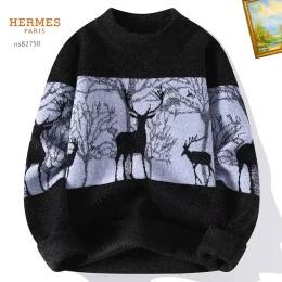 hermes sweaters manches longues pour homme s_127bb07